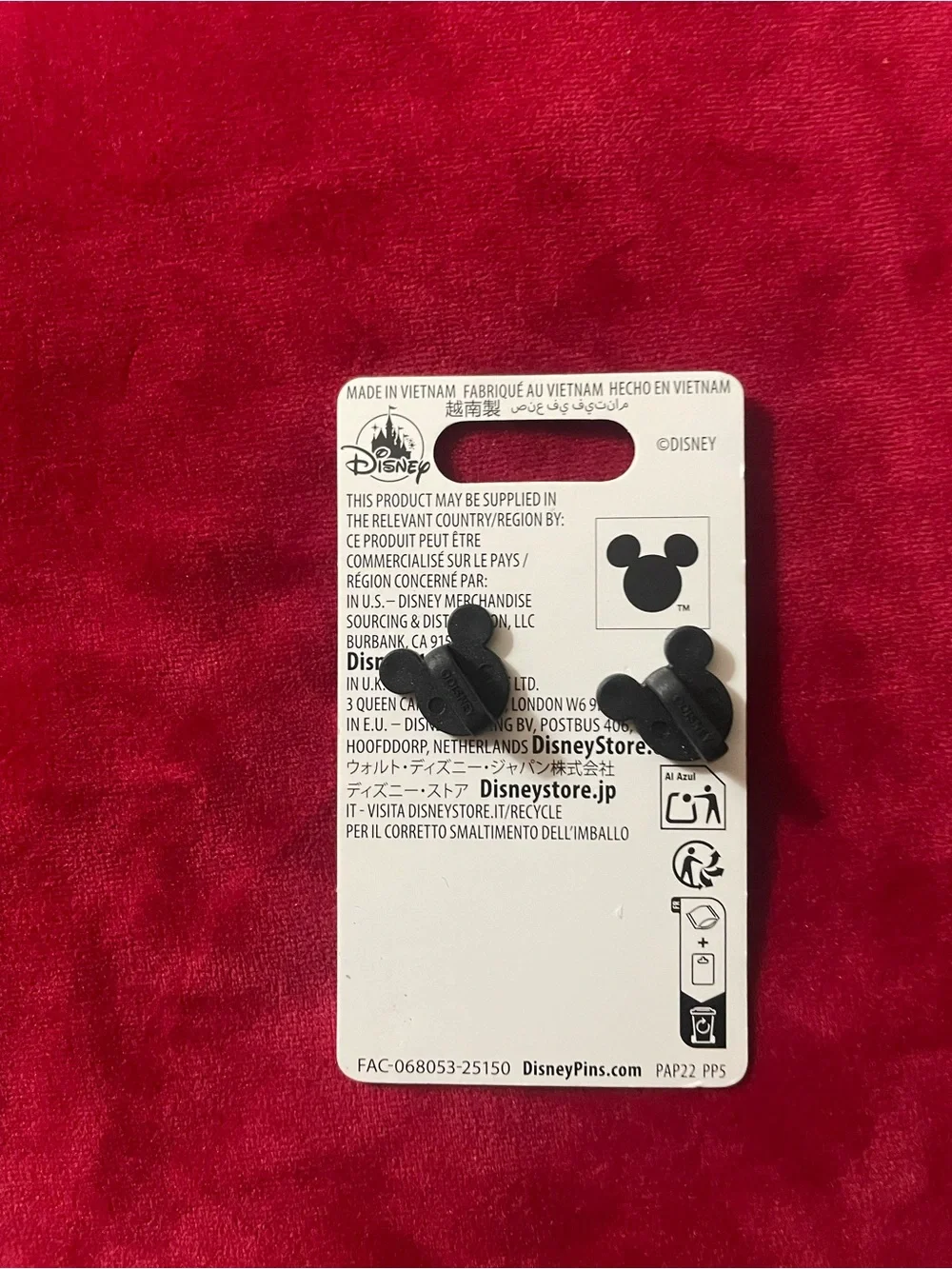 Disney black mickey
